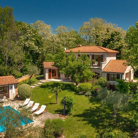 Rustic Villa Cehici With Pool In Sveti Lovrec Jehnici エクステリア 写真