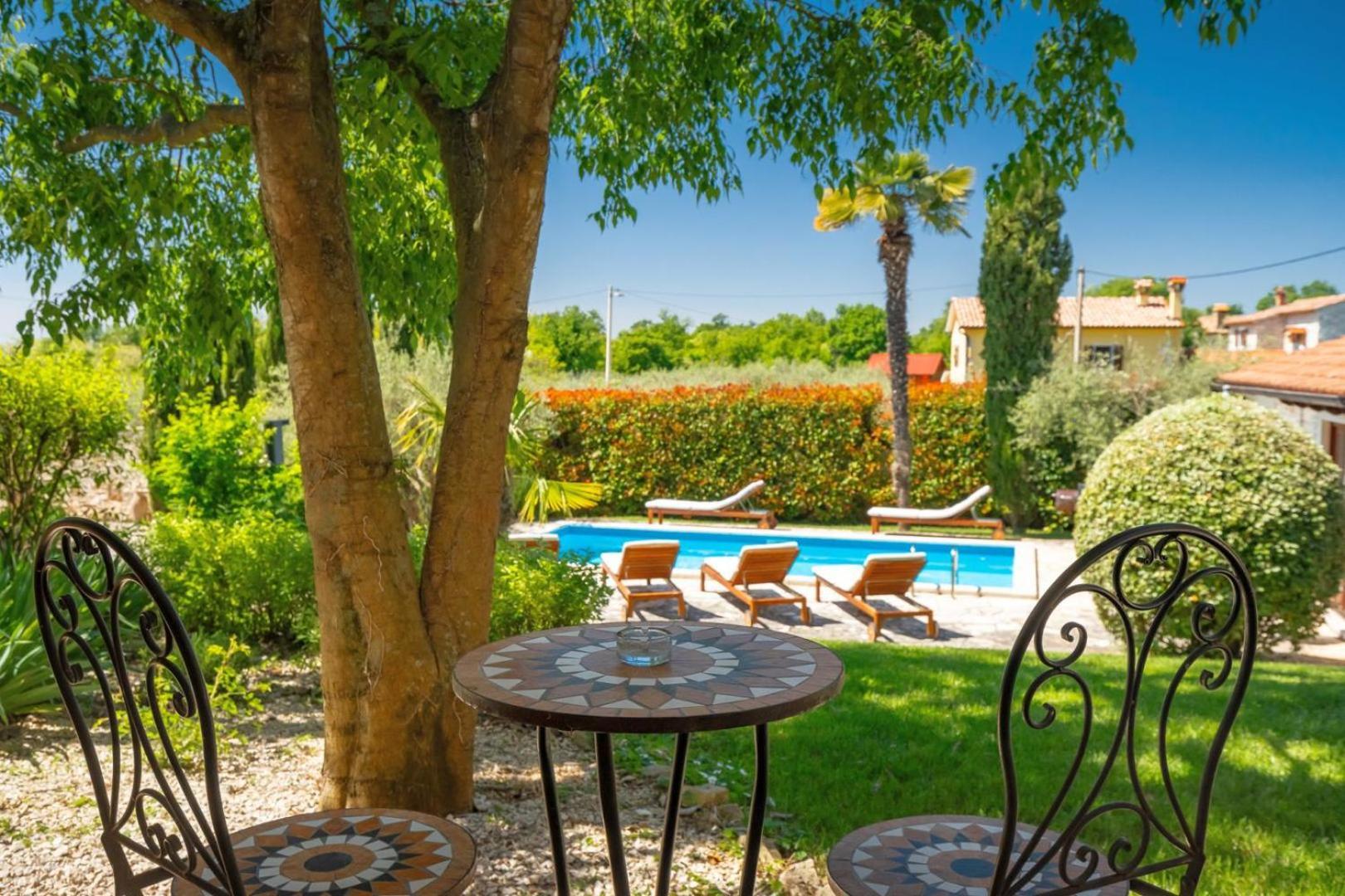 Rustic Villa Cehici With Pool In Sveti Lovrec Jehnici エクステリア 写真